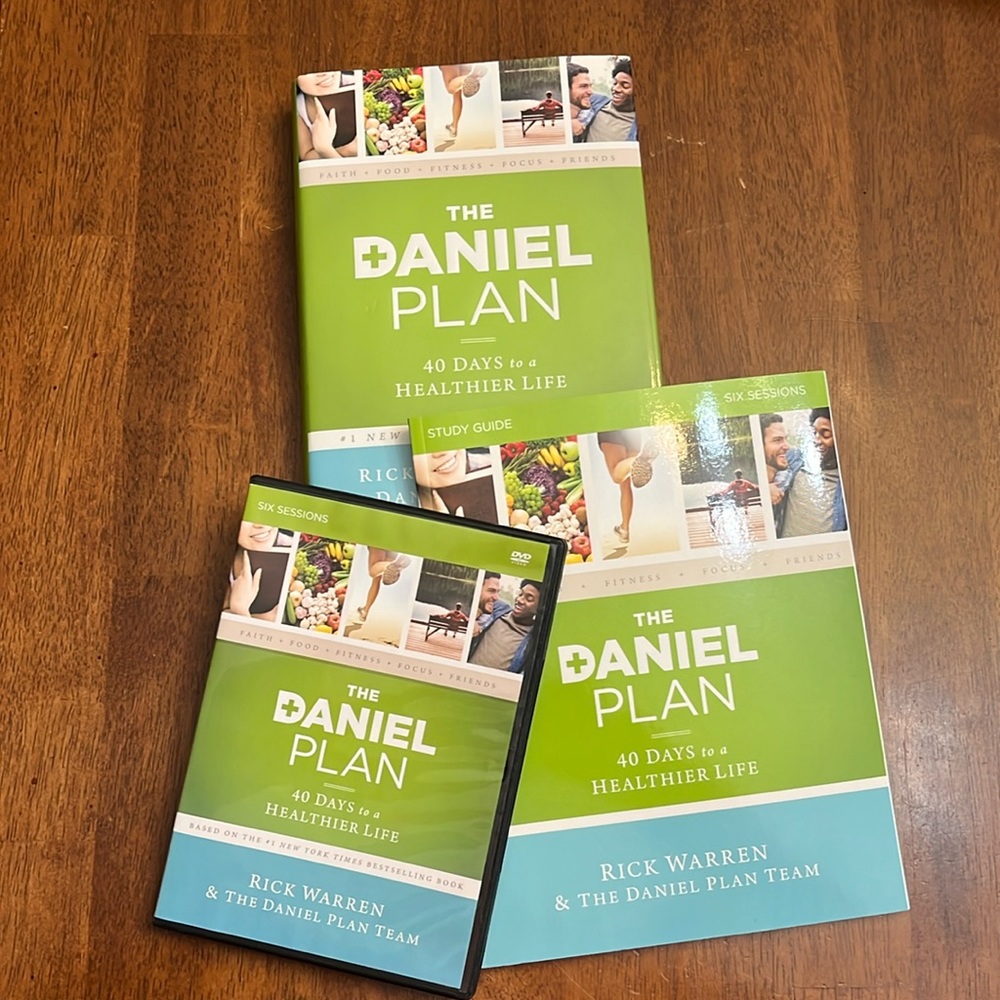 The Daniel Plan - 40 Days to a Healthier Lifestyle by Rick Warren.